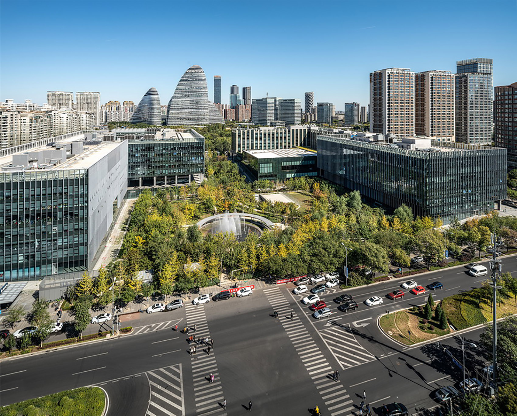 Landscape architecture design of Lei Shing Hong Center Beijing by R land PLACEMEDIA