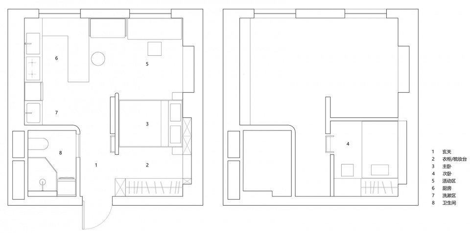 guqin apartment by chenshi design