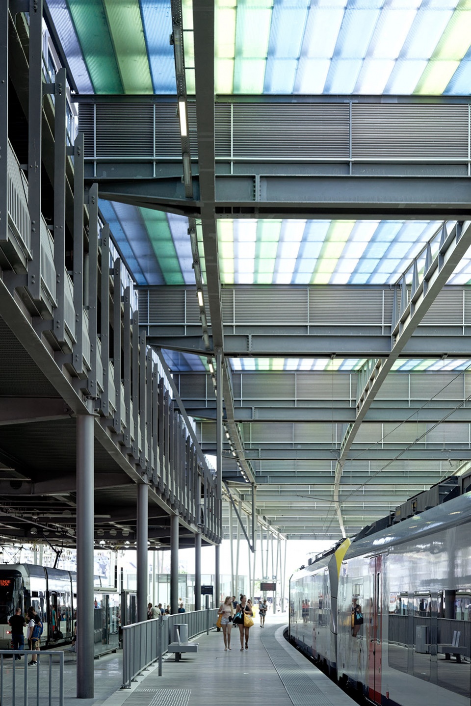 oostende station by dietmar feichtinger architectes