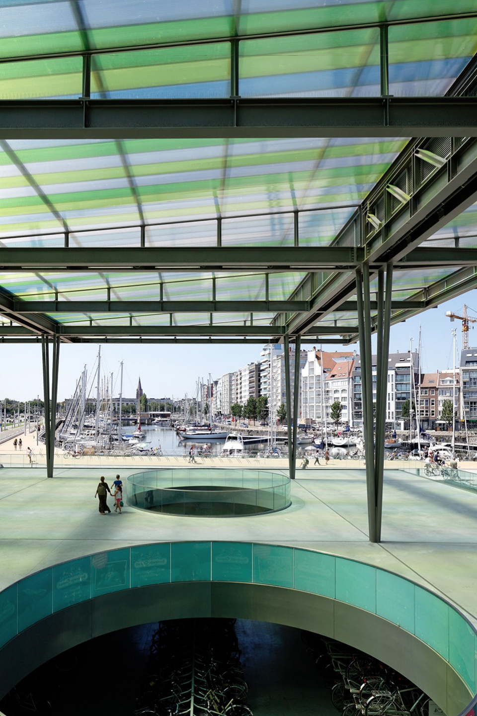 oostende station by dietmar feichtinger architectes