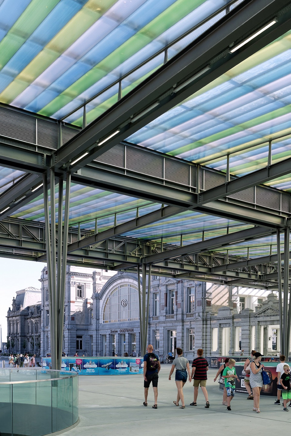 oostende station by dietmar feichtinger architectes