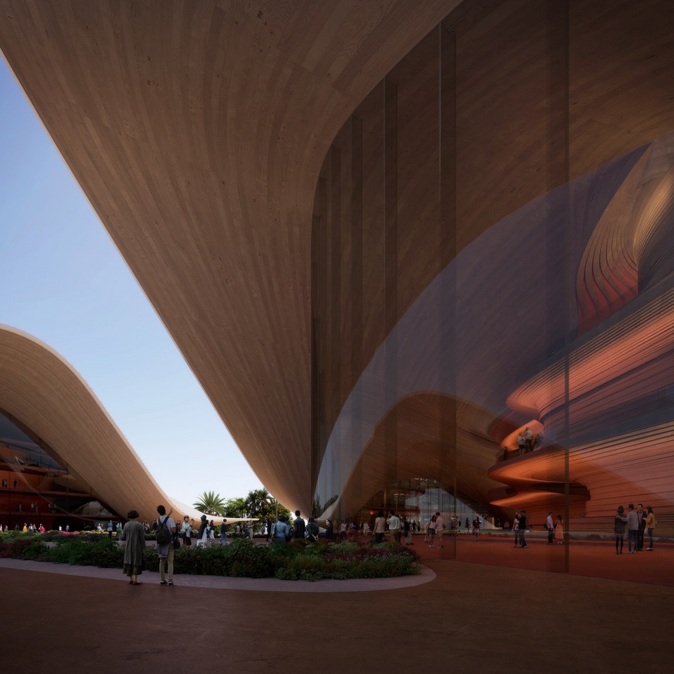 sanya cultural district by zaha hadid architects