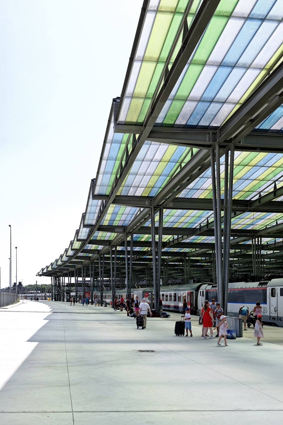 oostende station by dietmar feichtinger architectes