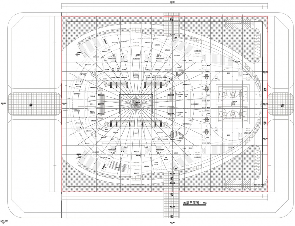 xian qujiang sports complex by aedas