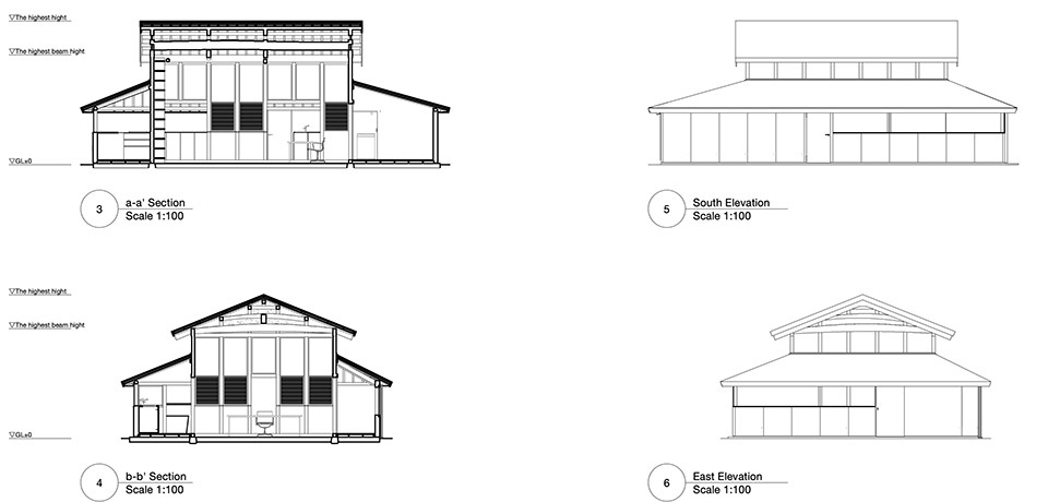 Arai mise studio by kurosawa kawara ten Architect