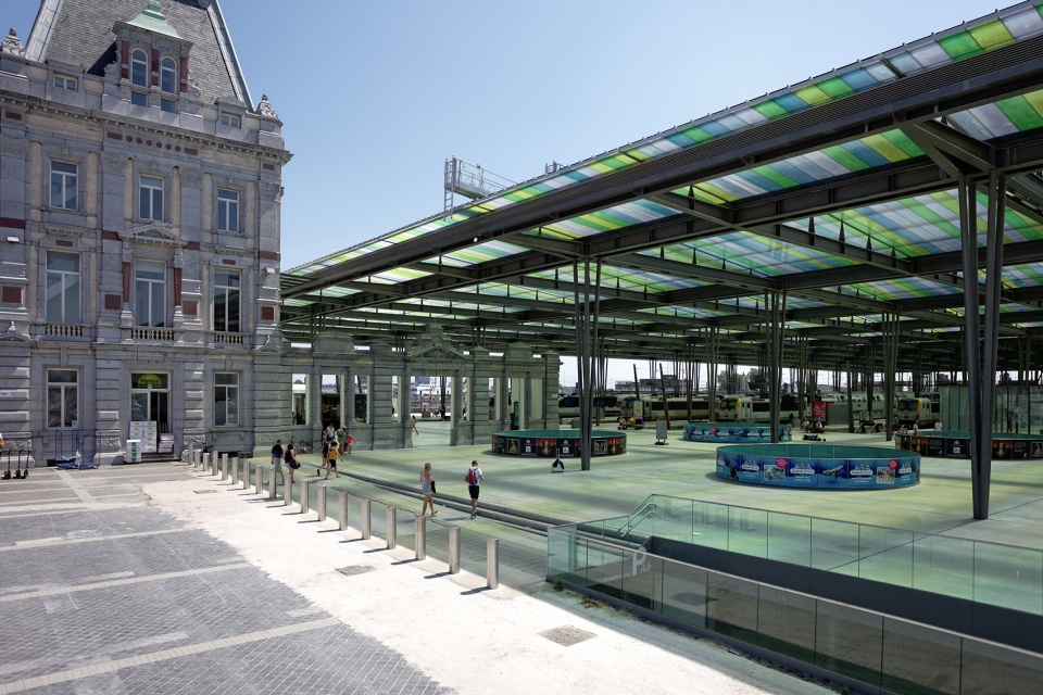 oostende station by dietmar feichtinger architectes