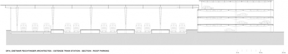 oostende station by dietmar feichtinger architectes
