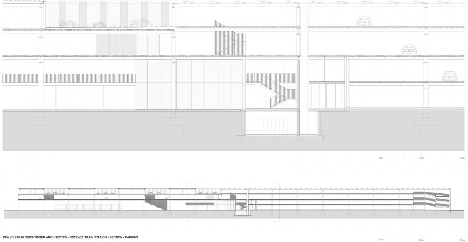 oostende station by dietmar feichtinger architectes