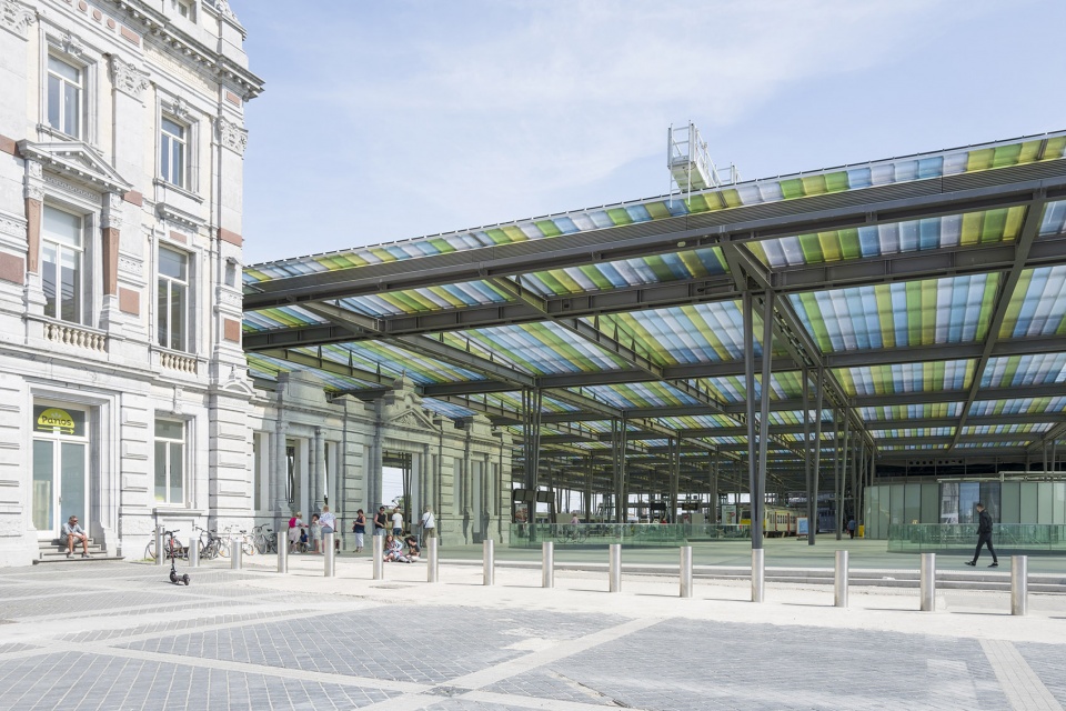 oostende station by dietmar feichtinger architectes