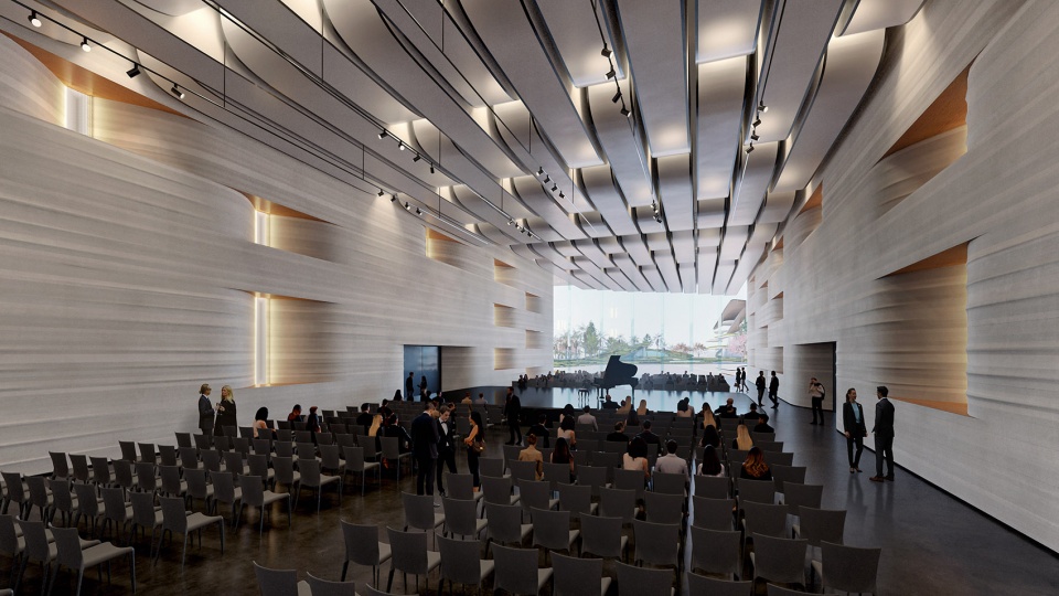 sanya cultural district by zaha hadid architects
