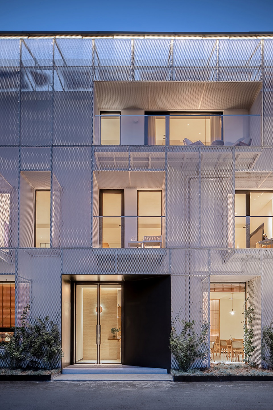 yixing 23 bay rock hotel by su architects