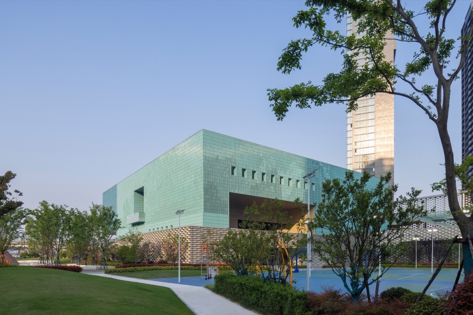 体育中心 3 Sports Center Facade asian games athlete village