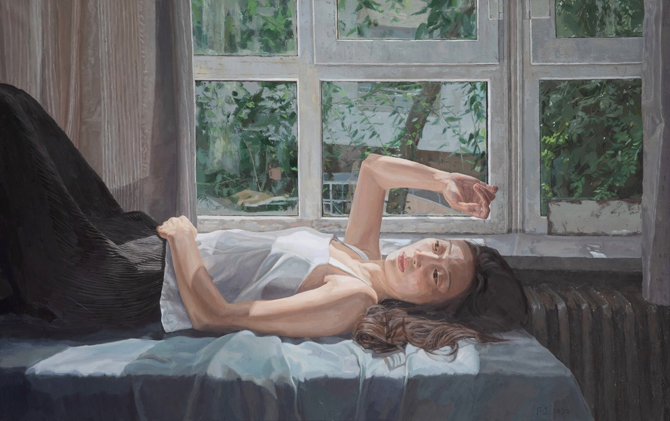 oil paintings by feng jing