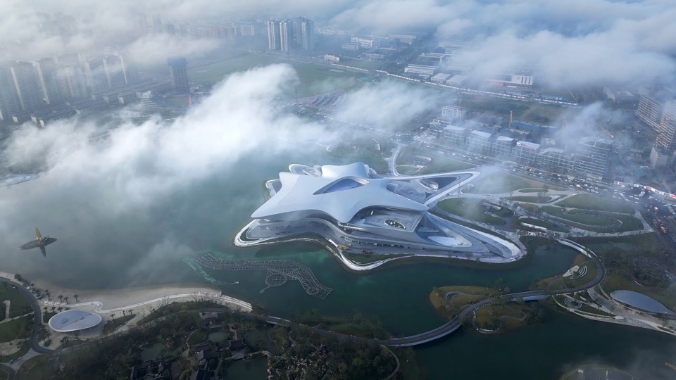 ZHA Chengdu Science Fiction Museum Photo by Lan Dongjie
