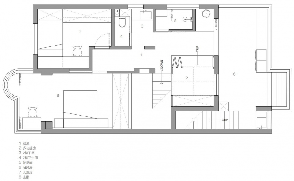 楼 00zhijiang apartment renovation by wd studioschool interior design by wan jian deisgn