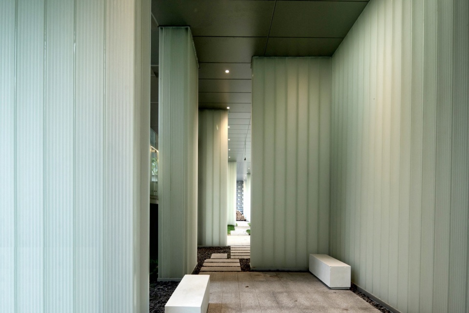 底层柱廊 1st Floor Colonnade asian games athlete village