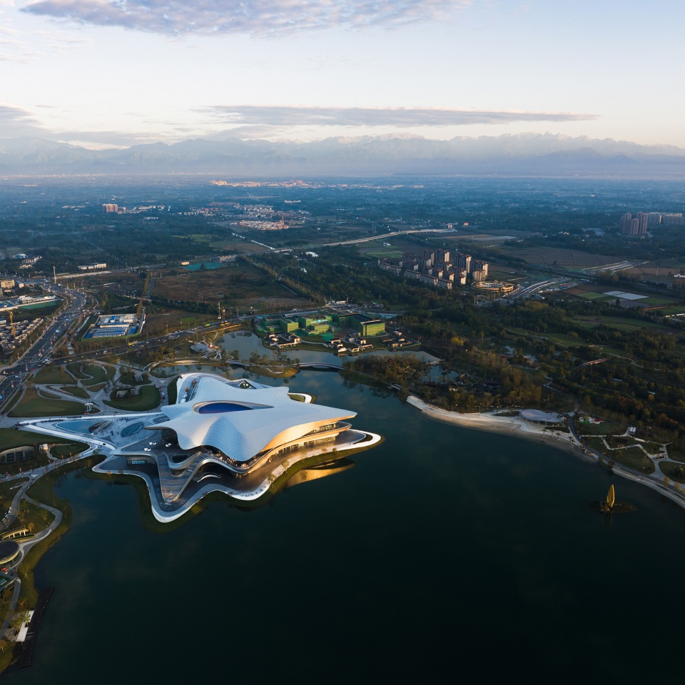 ZHA Chengdu Science Fiction Museum Photo by Arch Exist