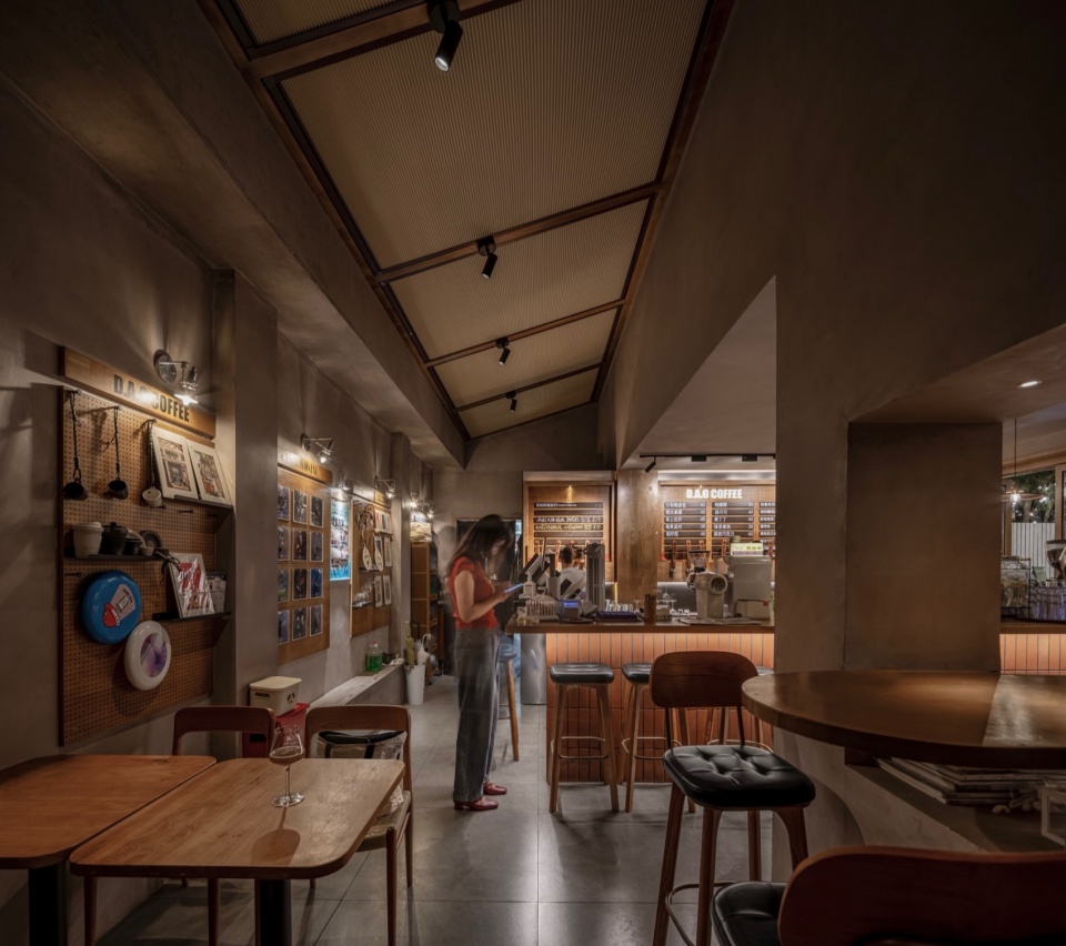 blue ark cheongpyeongraku tavern dao cafe by daga architects
