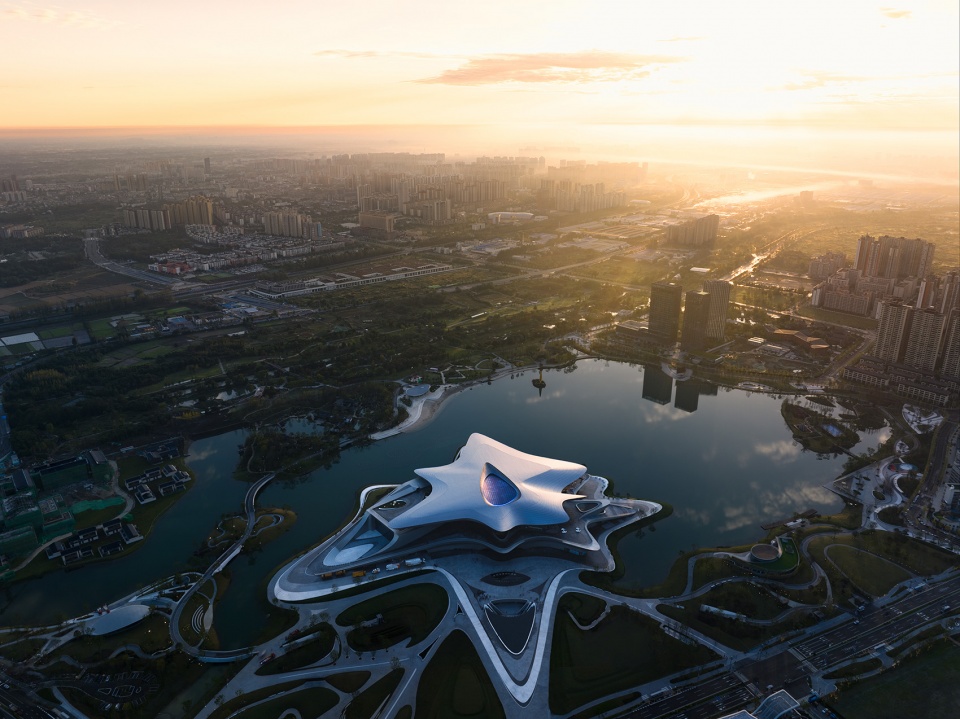 ZHA Chengdu Science Fiction Museum Photo by Arch Exist