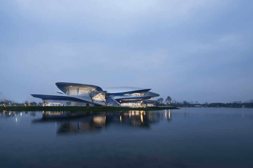 ZHA Chengdu Science Fiction Museum Photo by Arch Exist
