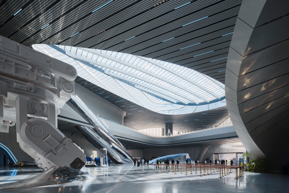 ZHA Chengdu Science Fiction Museum Photo by Arch Exist
