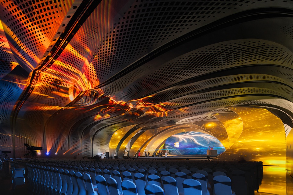 ZHA Chengdu Science Fiction Museum Photo by Arch Exist