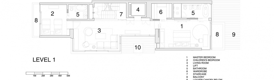 Linehouse cape drive residence level 1