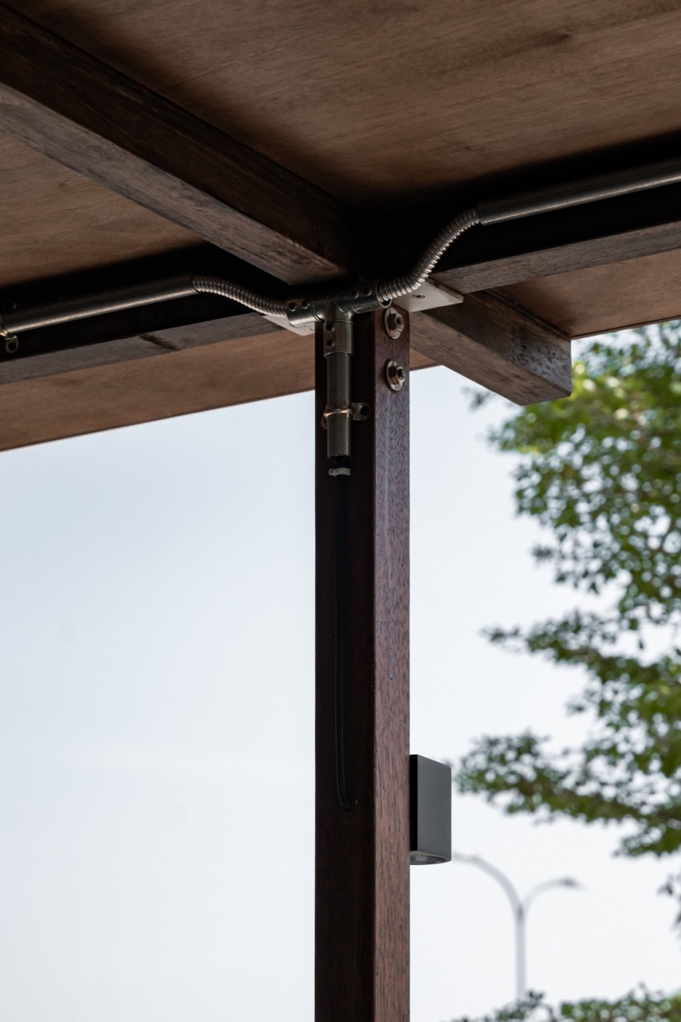 木亭细节 2 Detail of wooden pavilion 2 邵安