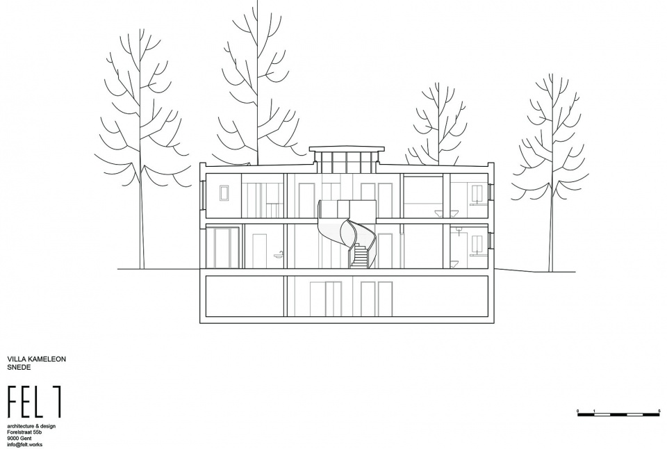 villa kameleon by felt architectuur design