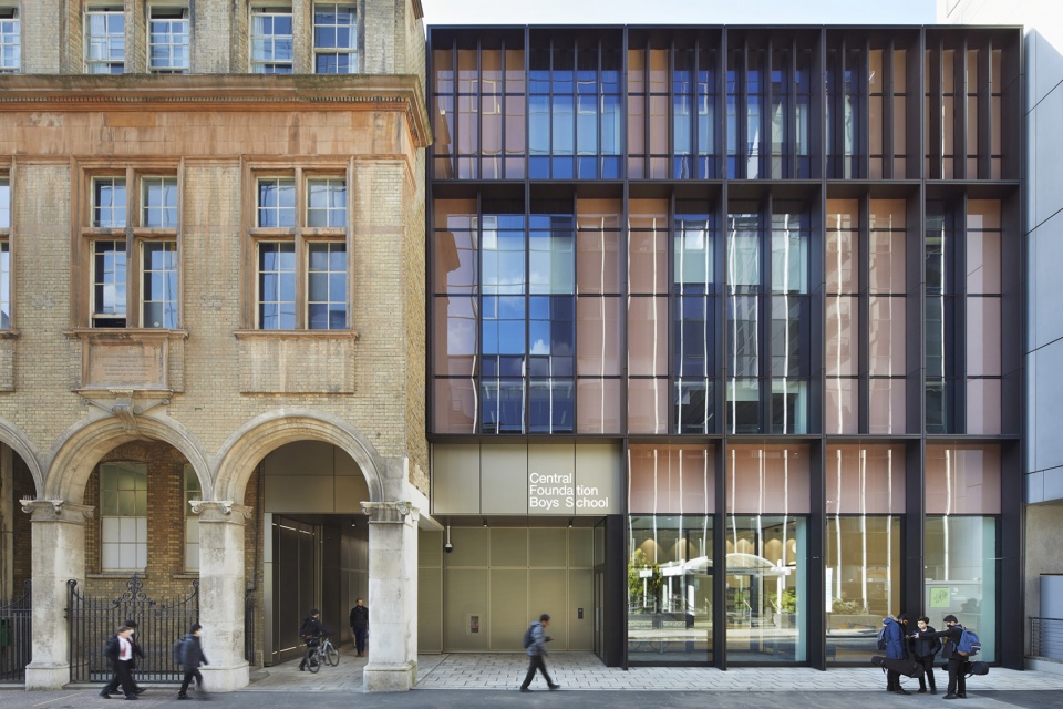 Central Foundation Boys School by Hawkins Brown