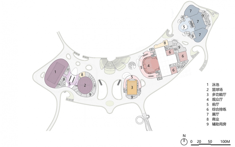 nanhai art center by mad