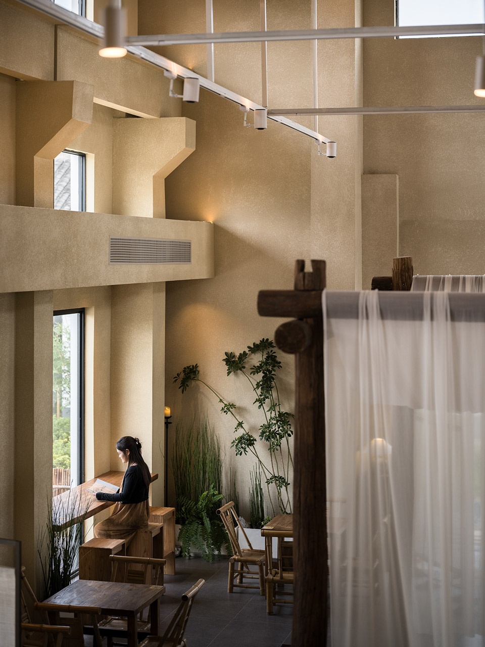 A New Chinese Tea Drinking Space Reconstructed from an Old Plant by Atelier D Y