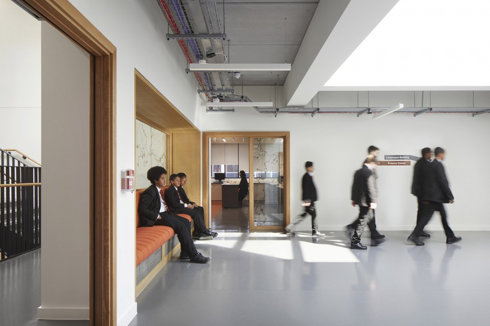 Central Foundation Boys School by Hawkins Brown