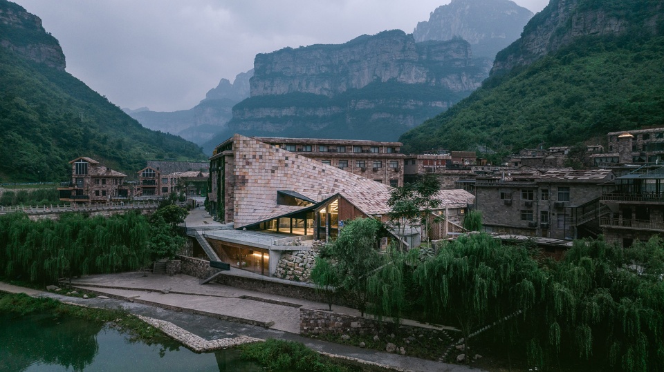 taihang xinyu art museum by wang chong studio