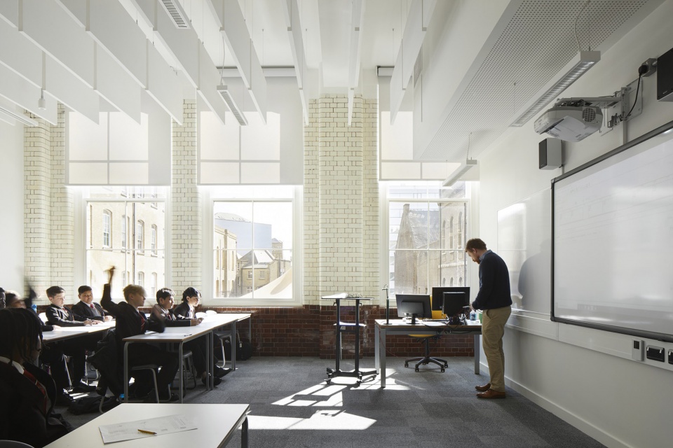 Central Foundation Boys School by Hawkins Brown