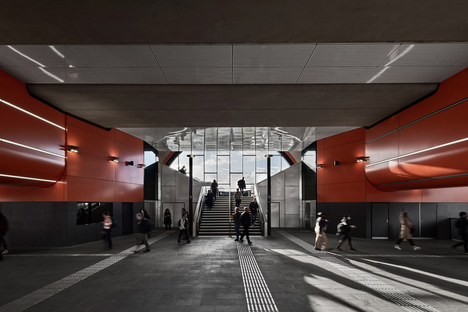 coburg and moreland stations by wood marsh architecture