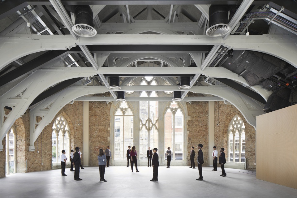 Central Foundation Boys School by Hawkins Brown