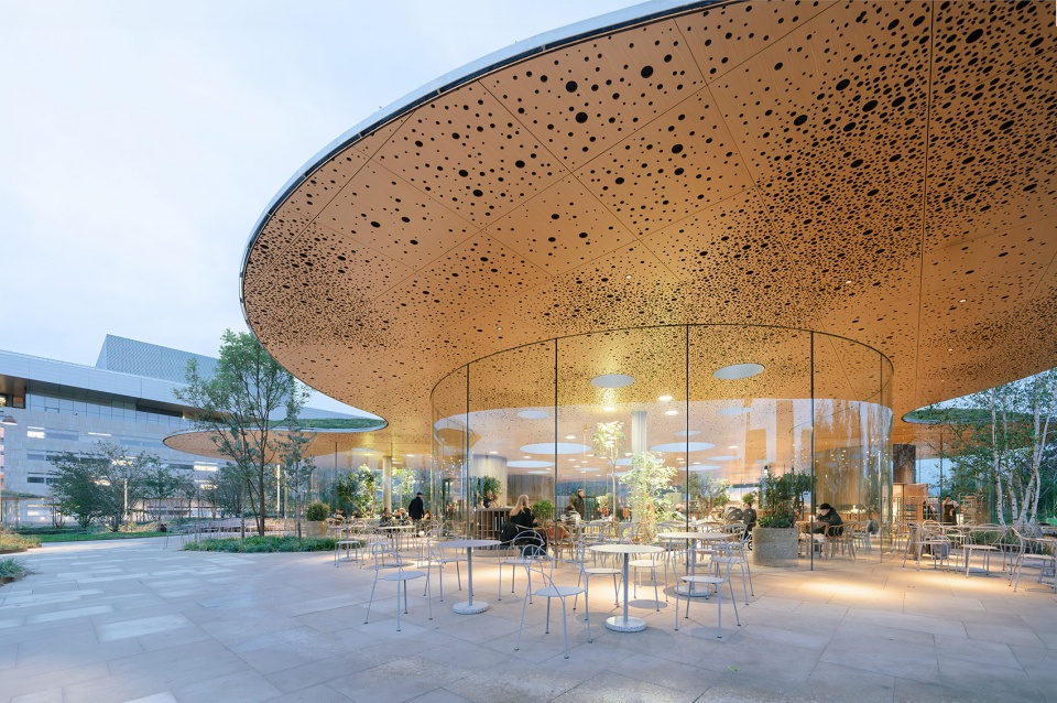 the opera park by cobe