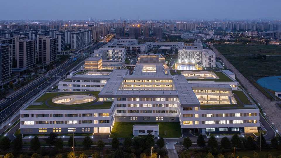 Ningbo Gulin Vocational High School by ARCHIS Design Studio