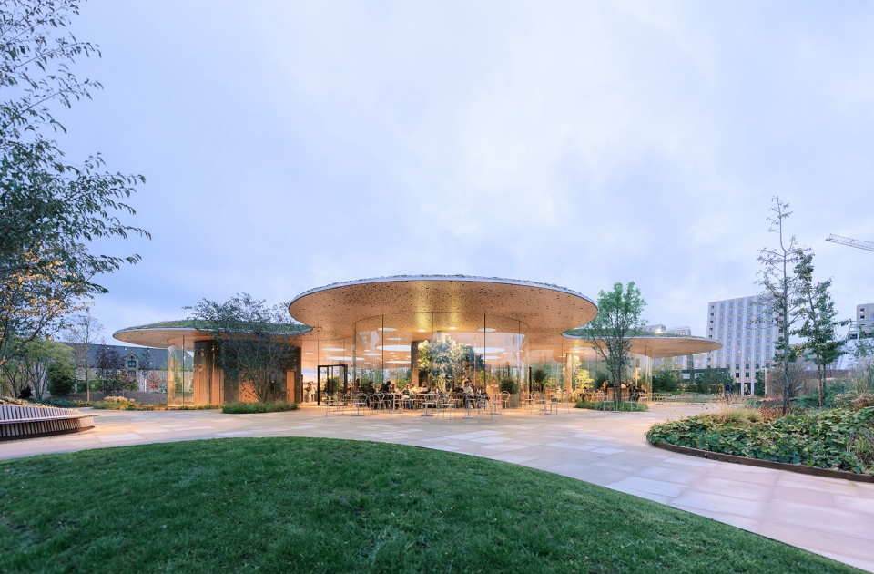 the opera park by cobe