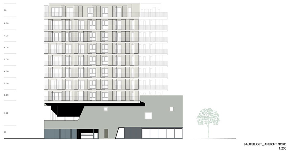 Le Lac Sportif‐Quartier am Seebogen by einszueins architektur