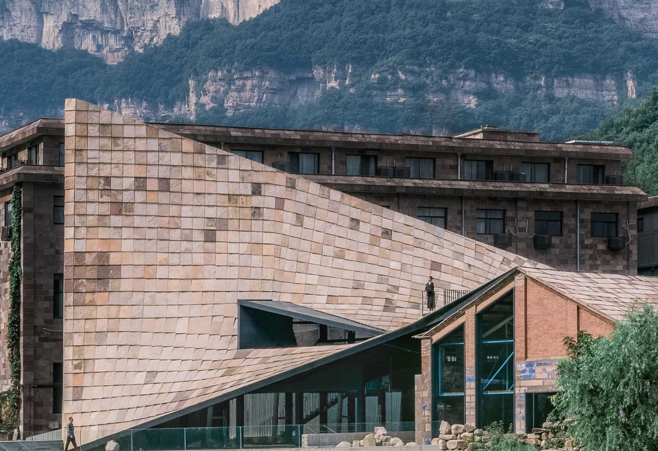 taihang xinyu art museum by wang chong studio