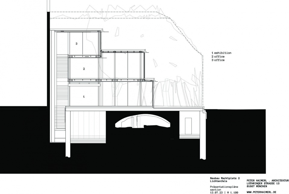 archive of the future lichtenfels by peter haimerl architektur