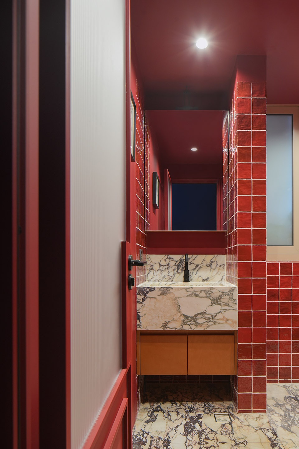 illustrators home of three primary colors by nul architects
