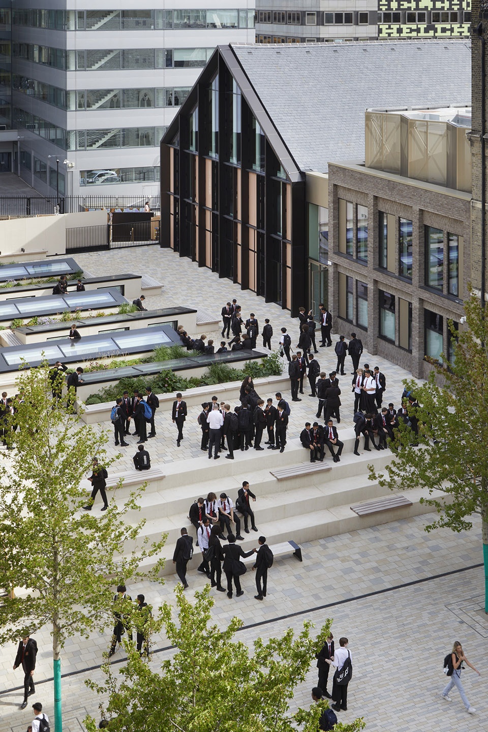 Central Foundation Boys School by Hawkins Brown