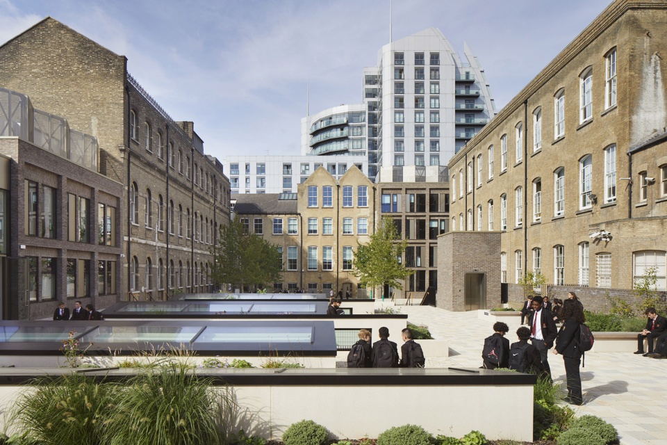 Central Foundation Boys School by Hawkins Brown
