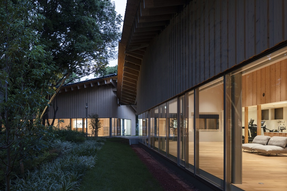 kaneka wellness center by kengo kuma and associates