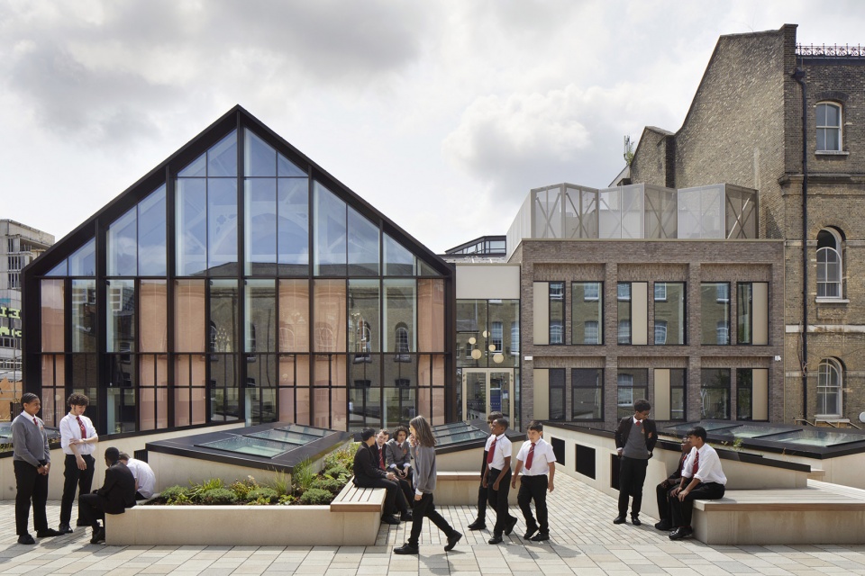 Central Foundation Boys School by Hawkins Brown
