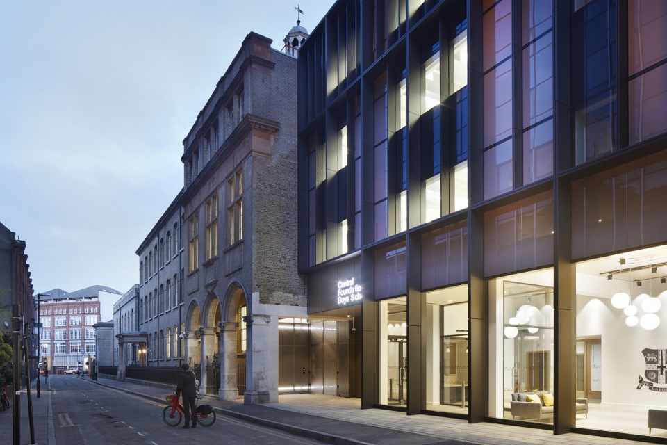 Central Foundation Boys School by Hawkins Brown