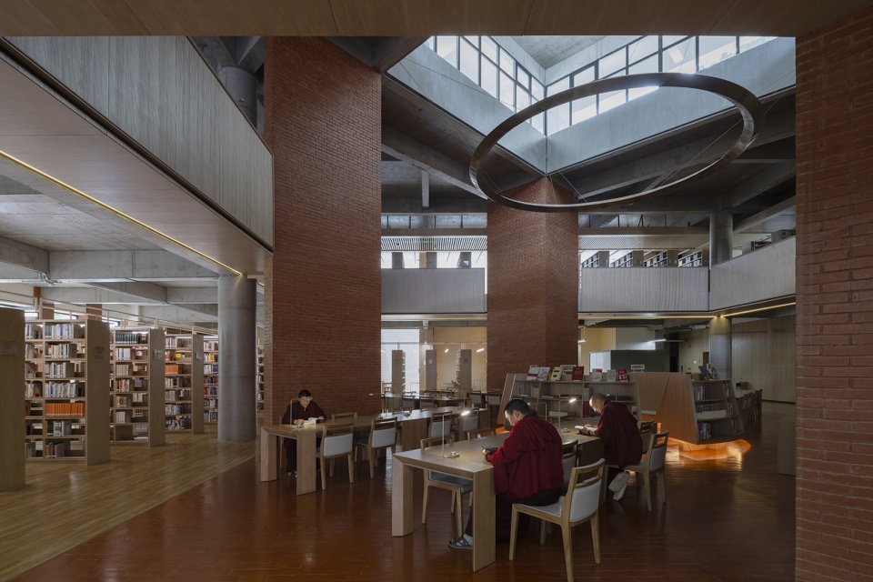 deba library by rong zhaohui studio zradi